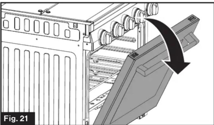 Furrion F1S17L02ASS - When removing the door: - 1