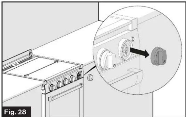 Furrion F1S17L02ASS - Replacing the Control Knob LED - 1