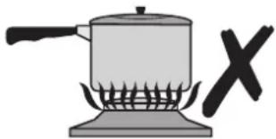 Furrion F1S17L02ASS - Consignes de sécurité relatives à la table de cuisson. - 1