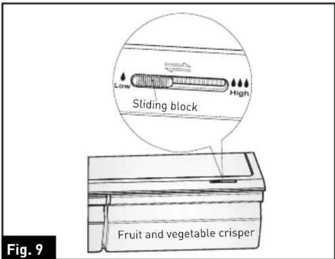 Furrion FCR20ACAFASS - Crisper and humidity control - 1