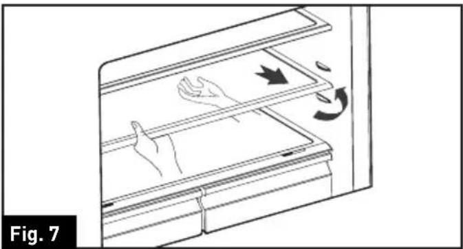 Furrion FCR20ACAFASS - Étagères en verre - 1
