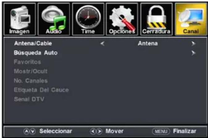Furrion FDUS50M7A - Ajustes de canales - 1
