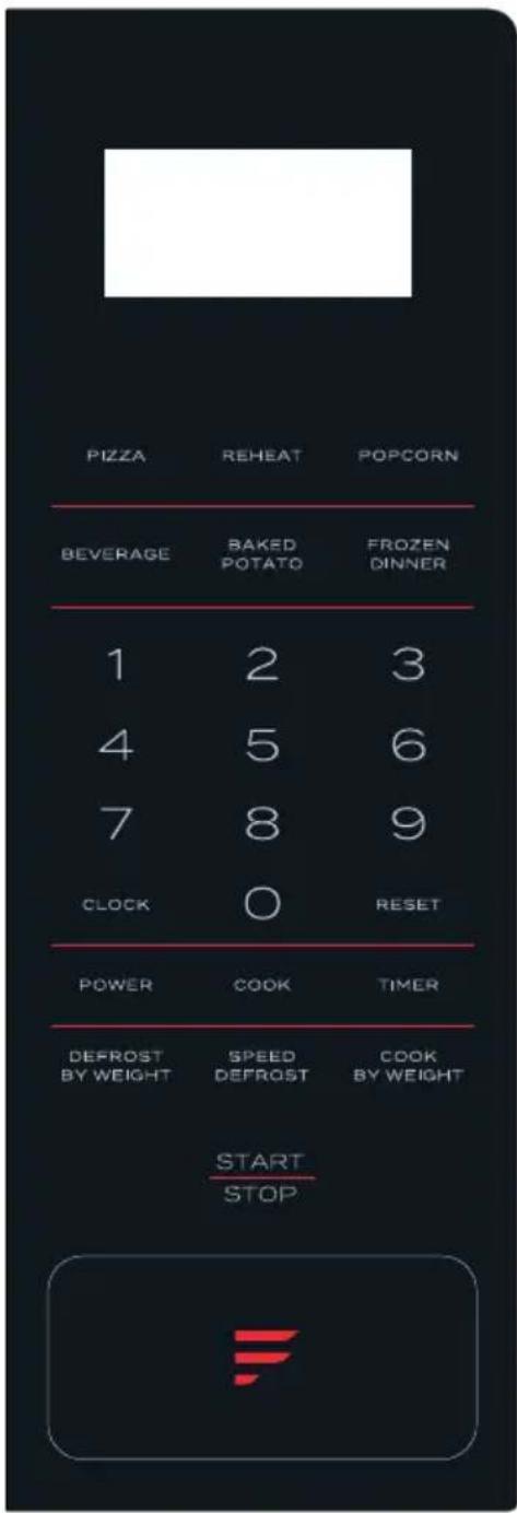 Furrion FMSN09BL - Panel de control - 1