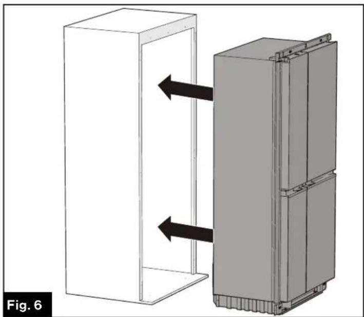 Furrion FCR14ACBQASS - Installez le réfrigérateur - 4