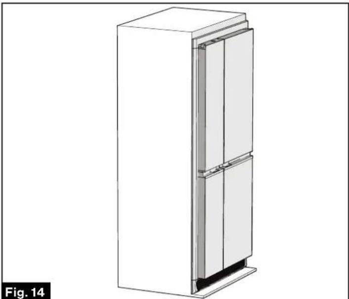 Furrion FCR14ACBQASS - Install the Refrigerator - 14