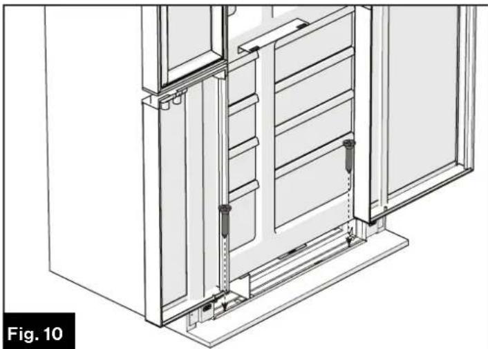 Furrion FCR14ACBQASS - Instalación del refrigerador - 7
