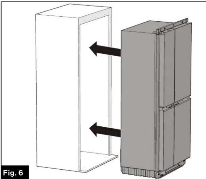 Furrion FCR14ACBQASS - Install the Refrigerator - 6