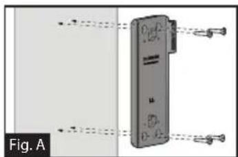 Furrion LIT FBS012NBL - Installazione della base di ricarica a parete (solo FBS012NBC-XX) - 1