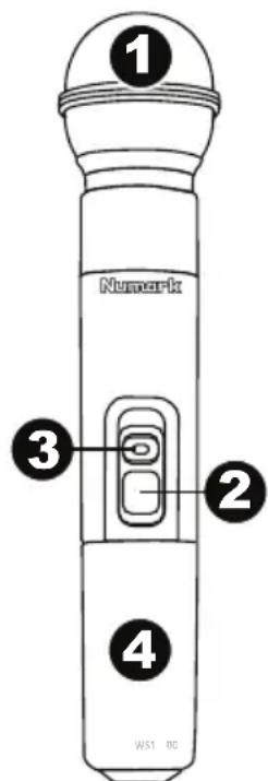 NUMARK WS100 - Transmisor de microfono - 1