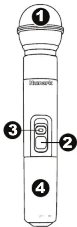 NUMARK WS100 - Mikrofon-Sender - 1