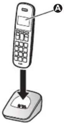 PANASONIC KXTGB610 - Charge de la batterie - 1