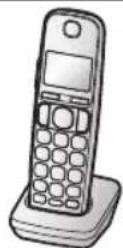PANASONIC KXTGE250 - Combé (en option): KX-TGEA25EX - 1