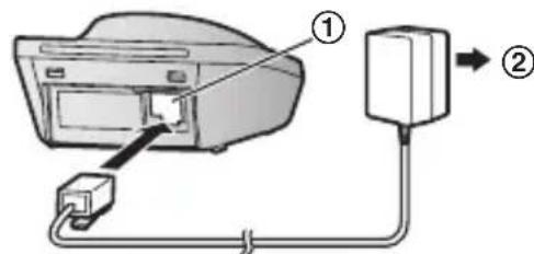 PANASONIC KXTG6863 - Remarques : - 1