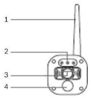 CHACON 34552 - Caméra extérieure sans fil - 1