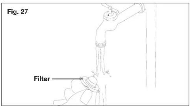 Sun Joe SPX2598ELT - Clean the Adapter Filter and the Nozzle - 2