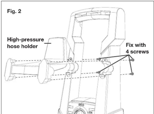 Sun Joe SPX2598ELT - Assembly - 2