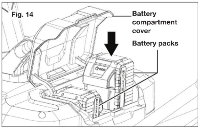 Snow Joe 24VX220SBCT - BATTERY + CHARGER SOLD SEPARATELY - 1