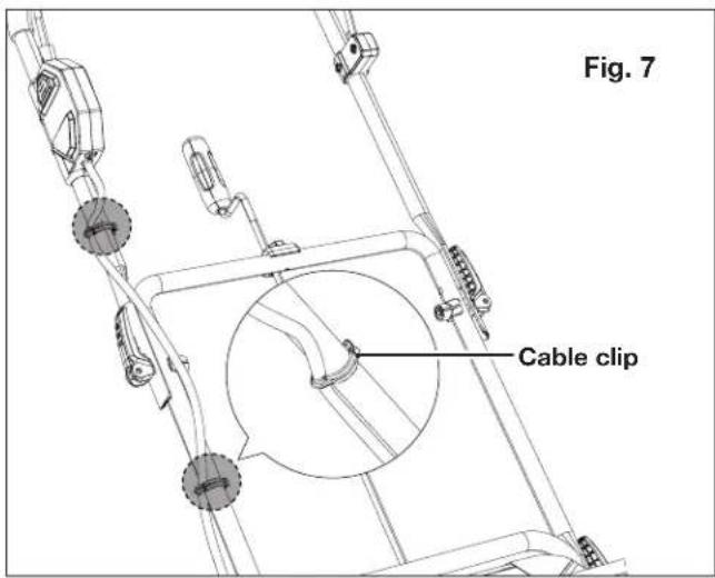 Snow Joe 24VX220SBCT - Assembling the handles - 3