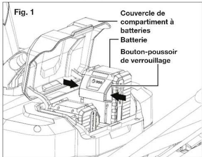 Snow Joe 24VX220SBCT - Comment charger les batteries - 1