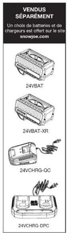 Snow Joe 24VX220SBCT - Apprenez à connaître votre souffleuse à neige sans cordon - 2