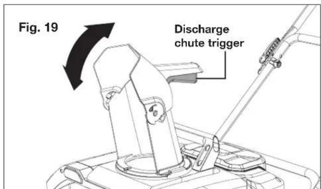 Snow Joe 24VX220SBCT - Changing Throw Direction and Throw Height - 3