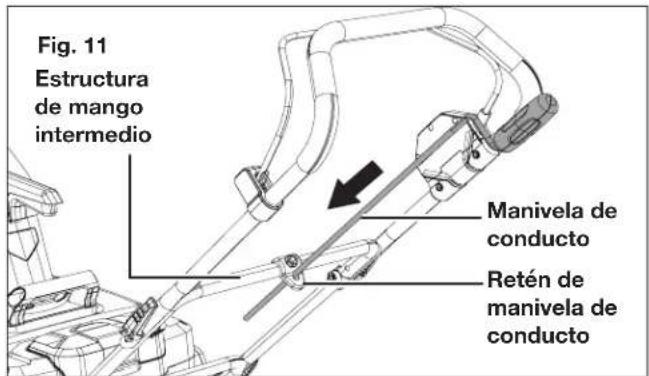 Snow Joe 24VX220SBCT - Ensamblado de la manivela del conducto - 1
