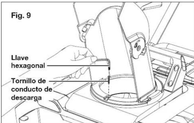 Snow Joe 24VX220SBCT - Ensamblado de los mangos - 6