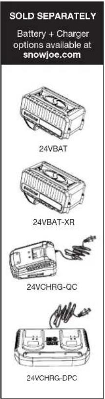Snow Joe 24VX220SBCT - Know Your Cordless Snow Blower - 2