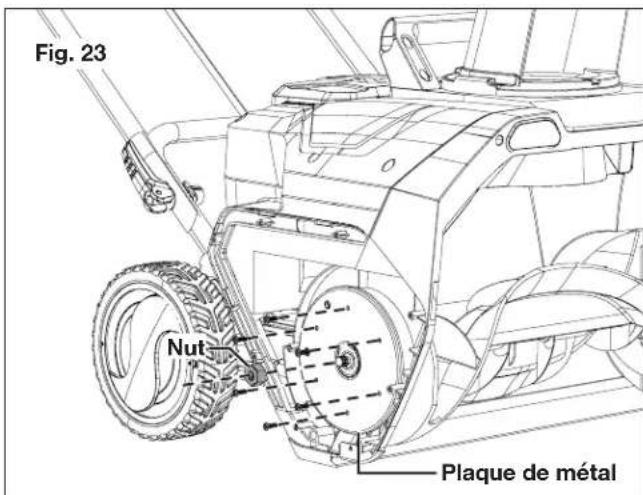 Snow Joe 24VX220SBCT - Remplacement de la tarière - 2