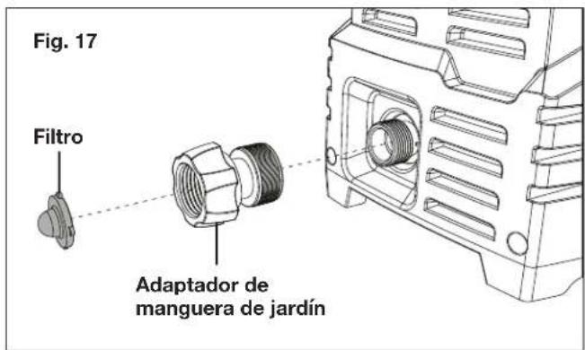 Sun Joe SPX1050 - Limpieza del filtró de adaptor y la boquilla - 1