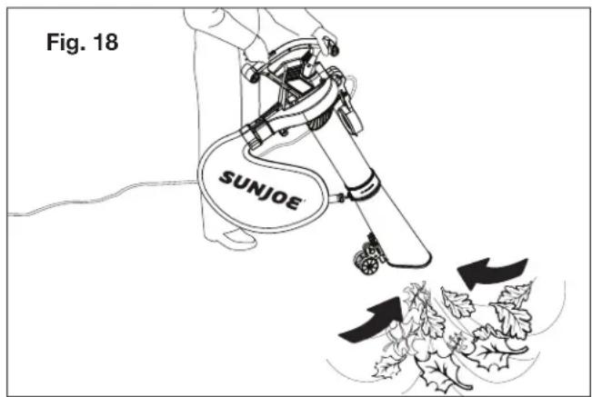 Sun Joe SBJ606EGASJB - Vacuum + Mulcher Mode - 1