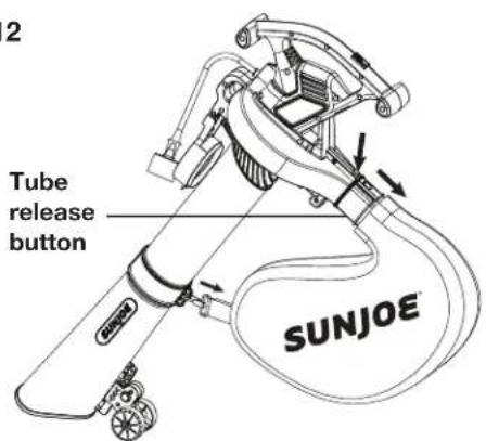 Sun Joe SBJ606EGASJB - Assemble as a Vacuum/Mulcher - 6