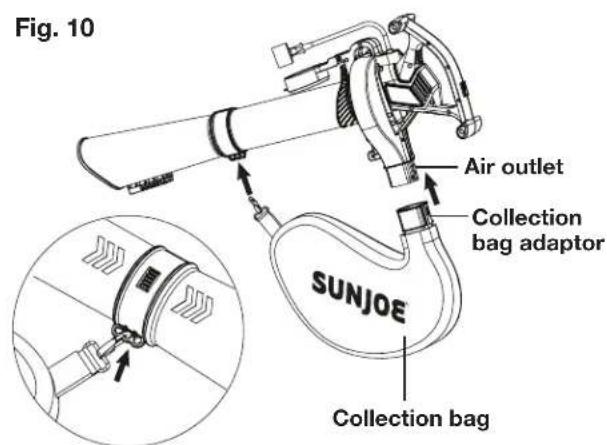 Sun Joe SBJ606EGASJB - Assemble as a Vacuum/Mulcher - 4