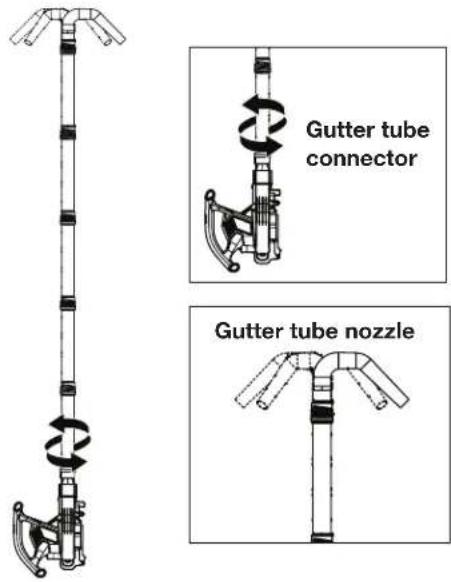 Sun Joe SBJ606EGASJB - Gutter Cleaning Attachment Kit - 5