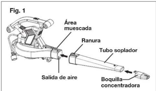 Sun Joe SBJ606EGASJB - Ensamblado como sopladora - 1