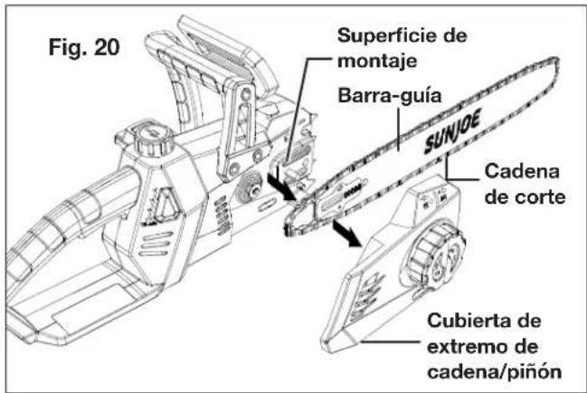 Sun Joe 24VX2CS16MAX - Reemplazo de la barra-guía y cadena - 5