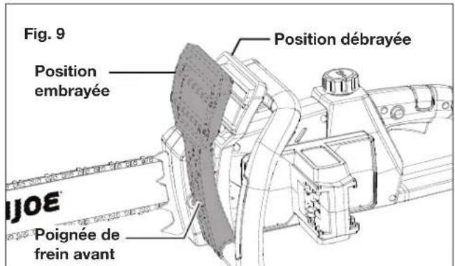 Sun Joe 24VX2CS16MAX - Démarrage et arrêt - 1