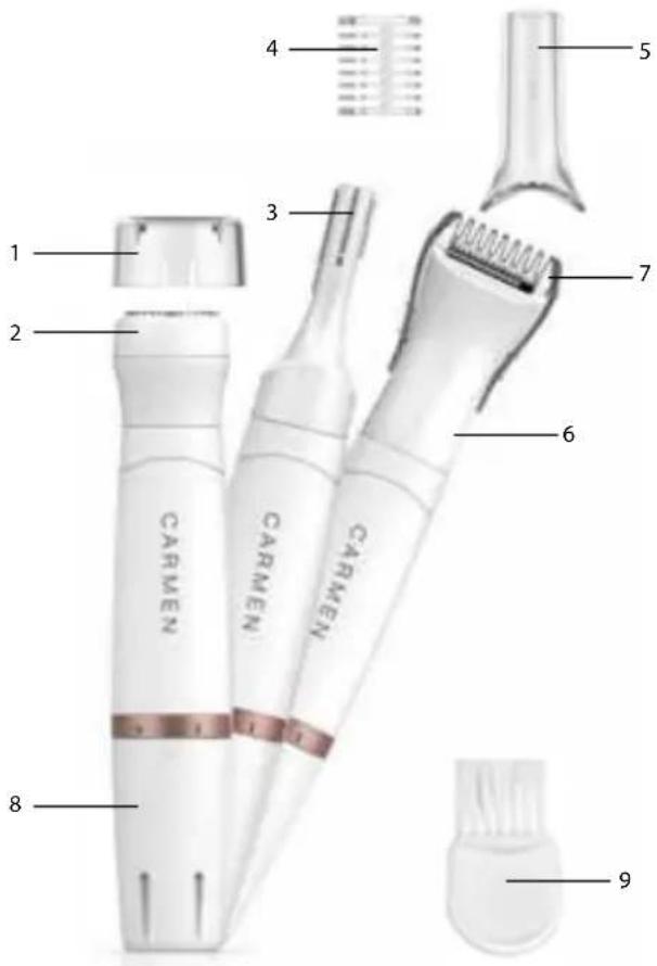 Carmen CLS0301W - Productomschrijving - 1