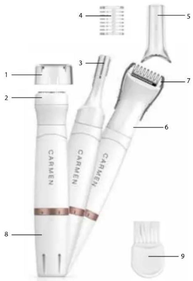 Carmen CLS0301W - Description du produit - 1