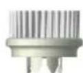 Carmen Sonic FC1800 - Borstel voor exfoliatie - 1
