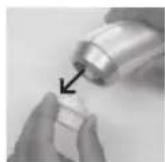 Carmen Sonic FC1800 - Como remover e voltar a colocar a cabeça de escova - 2