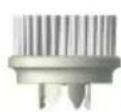 Carmen Sonic FC1800 - Peeling-Bürste (separat erhältlich) - 1