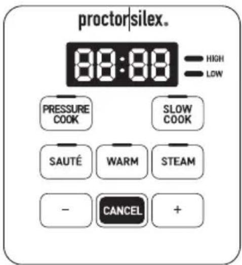 PROCTOR SILEX 34503 - Panneau de commandes/affichage - 1