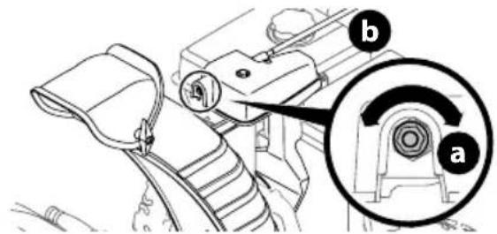 TROY-BILT Arctic Storm 3010 XP - Commande supérieure de golotte (siprésent) - 1