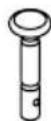 TROY-BILT Storm 2425 - 2-Stage Snow Blower replacement shear pins - 1