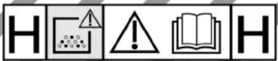 Kärcher IVM 40242 H - Symbols on the device - 1