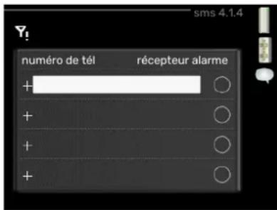 Nibe VVM 225 - MENU 4.1.4 - SMS (UN ACCESSOIRE EST REQUIS) - 1