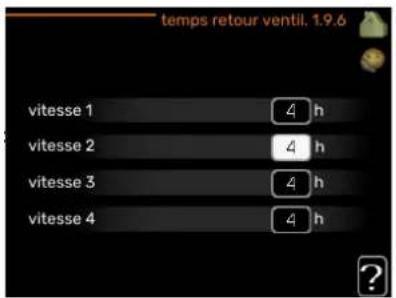 Nibe VVM 225 - vitesse 1-4 - 1