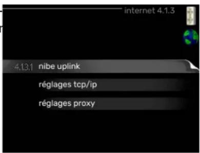 Nibe VVM 225 - MENU 4.1.3 - INTERNET - 1