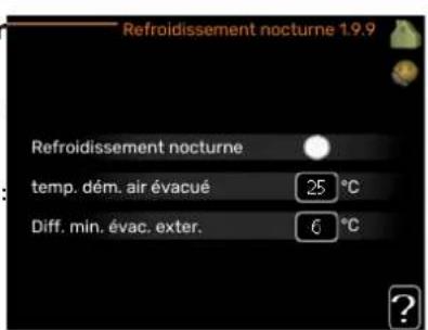 Nibe VVM 225 - temp. dem. air evacué - 1